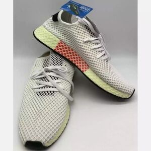 NEW Adidas Deerupt Runner 'Chalk White' SIZE 9